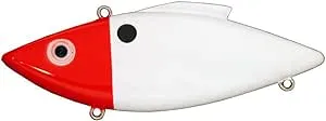 Bill Lewis Lures Rat-L-Trap Lures 1/2-Ounce Trap (White/Red Head)