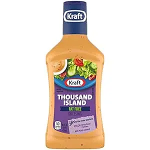 Kraft Fat Free Thousand Island, 16 oz, Pack of 6