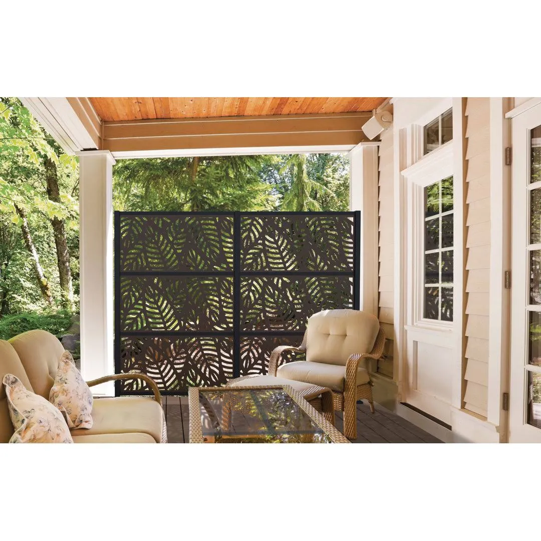 Barrette Outdoor Living 3 ft. x 6 ft. Decorative Screen Panel