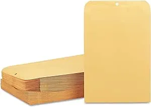 37897 Clasp Envelope, 10 X 13, 28Lb, Brown Kraft, 100/Box