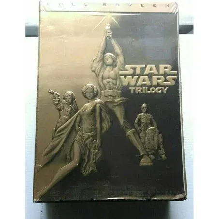 Star Wars Trilogy Gold Box Set Full Screen (Episodes IV V VI) DVD