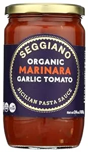 SEGGIANO: Organic Tomato and Basil Pasta Sauce, 24 oz