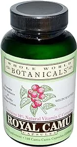 WHOLE WORLD BOTANICALS Royal Camu, 140 CT