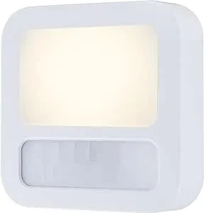 GE Motion Activated LED Night Light, Dusk-to-Dawn, 20 Lumens, 40865