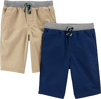 Simple Joys by Carter's Boys' Shorts, Pack of 2