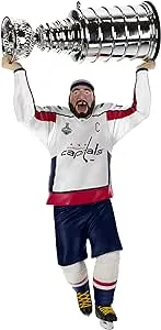 Hallmark Keepsake Christmas Ornament 2019 Year Dated NHL Washington Capitals Stanley Cup MVP Alex Ovechkin Hockey Player,