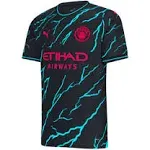 Manchester City Third Jersey Player Soccer Football - Puma 2023 2024