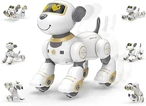 STEMTRON Remote Control Robot Dog Toy 