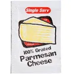 Single Serv Parmesan Cheese Packets 3.5 Gram 200 per Case