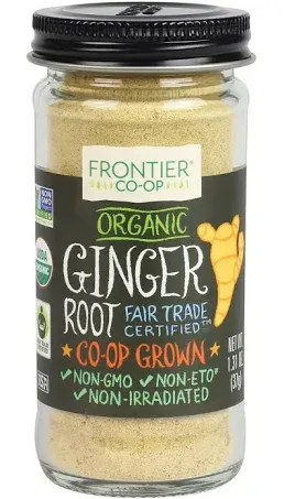 Buy Organic Powder Ginger Root 1.31 Oz By Frontier Herb | Herbspro.com