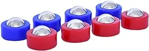 GoSports Shuffleboard and Curling Mini Rollers Replacement Set of 8 Rollers