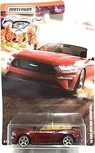 Matchbox 2020 Mustang Special Edition Series - 18 Ford Mustang Convertible ( Maroon)