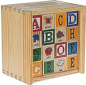 Schylling ABC Blocks 48 Piece Wood