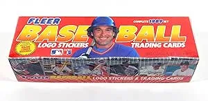 Fleer 1989 Baseball Cards Complete Factory Set of 660 Cards + 45 Stickers - I.