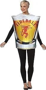 Fireball Shot Glass Adult Cotume Costume - Rasta Imposta