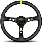 Momo Mod.07 350mm Black Leather Steering Wheel (R1905/35L)