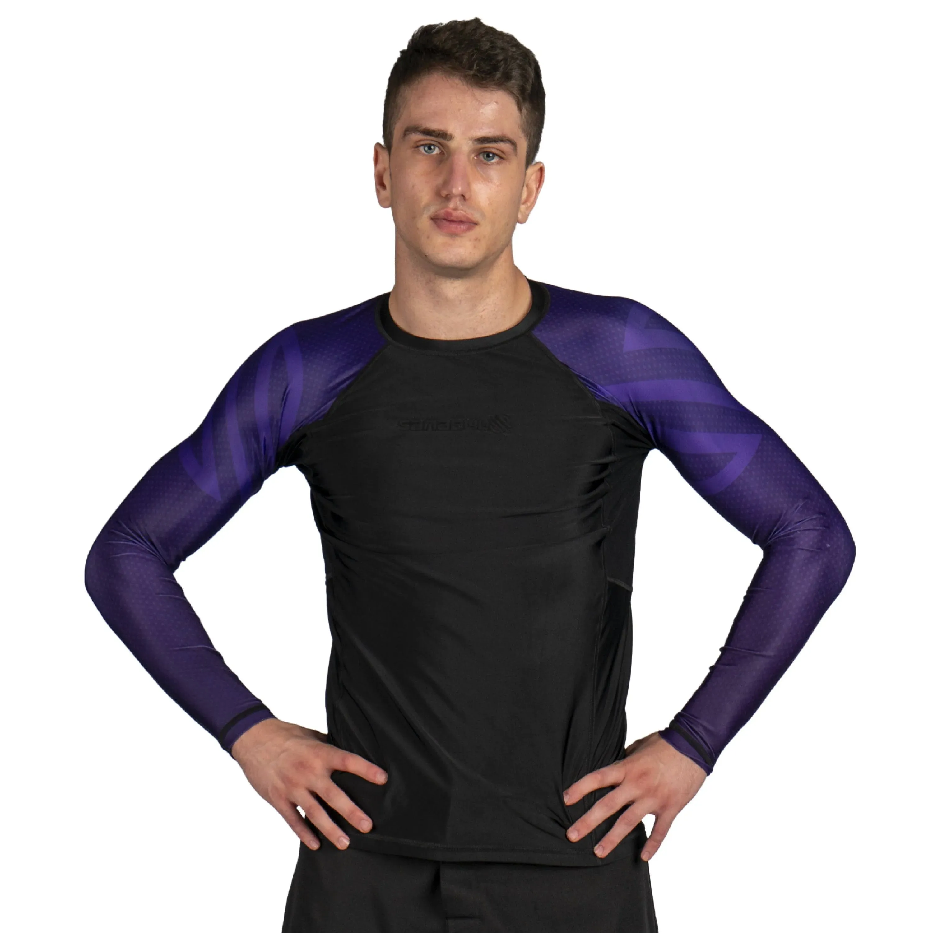 Essential Long Sleeve MMA & Jiu Jitsu Rash Guard | Sanabul