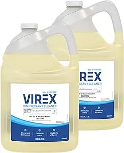 VIREX CBD540557 All Purpose Disinfectant Cleaner - Kills 99.9% of Germs and Eliminates Odors, Ready-to-Use Liquid Refill, 1-Gallon (Pack of 2)