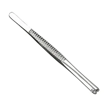 Labtron Russian Tissue Forceps - Stainless Steel, Medical Tool and Surgical