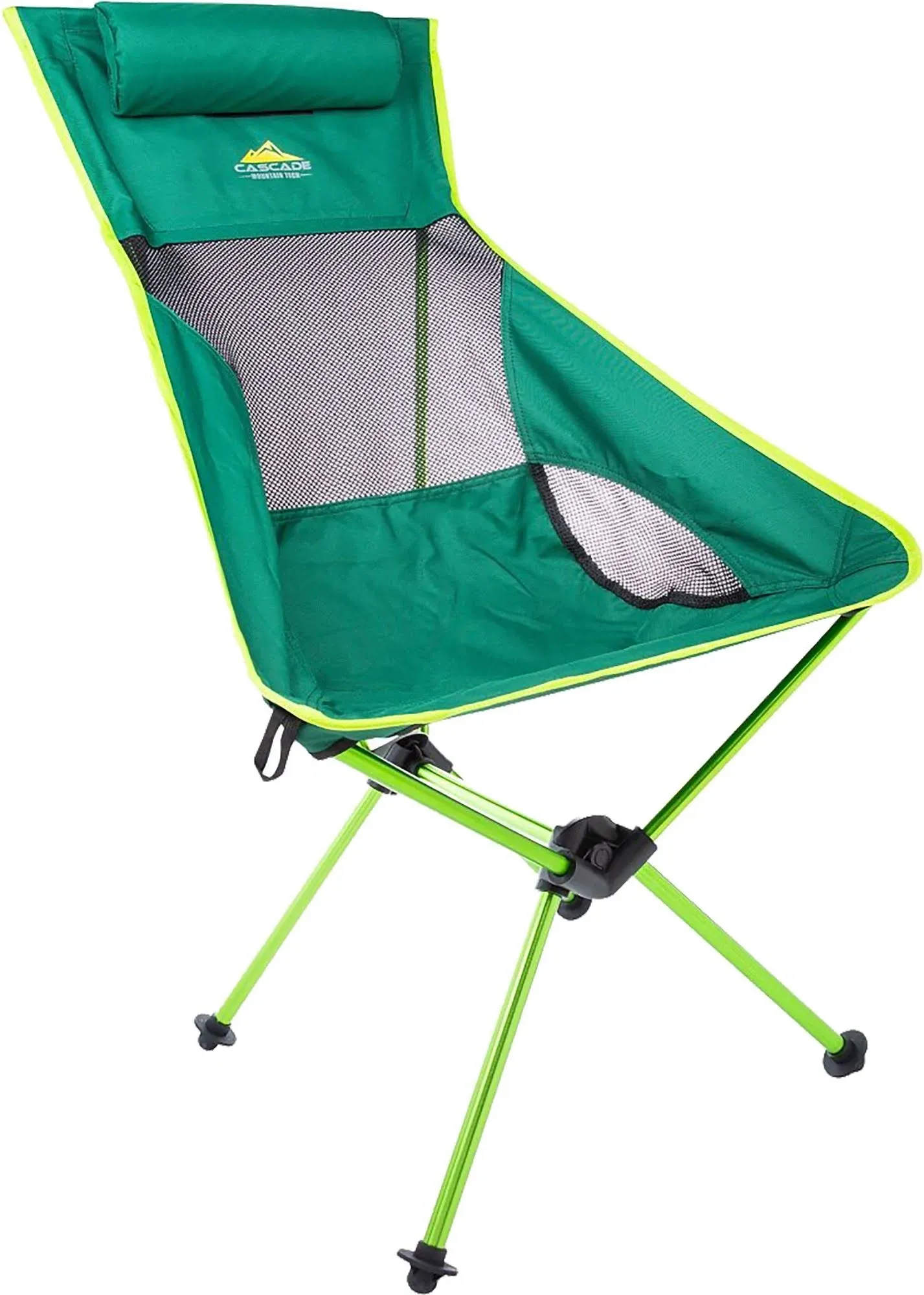 Cascade Mountain Tech Camp Chair - High Back Ultralight for Backpacking, Camp...