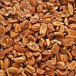 Pecan Shop Just Harvested Unsprayed Raw Wild-Harvested 2 lb Fresh Texas Native Pecan Halves-Fresh Direct Ship