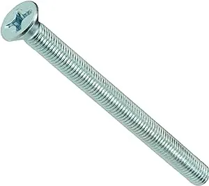 Phillips Flat Head Machine Screw - 1/4" Diameter Fine Thread