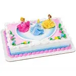 Decopac Disney Princess Once Upon a Moment Cake Topper Cinderella Belle Aurora 3