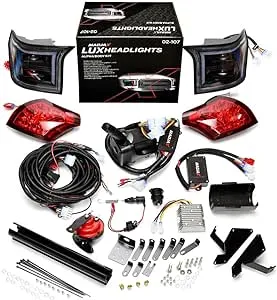 Madjax Alpha Lux Light Kit for Club Car Precedent Golf Carts Alpha Body Kit