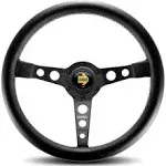 Momo Prototipo 350mm Black Leather Steering Wheel (PRO35BK0S)