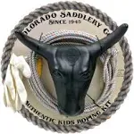 Colorado Saddlery Junior Roping Kit - Includes Lasso Rope, Roping Dummy Steer Head with Stakes, Kid's Lariat & Small Glove - Rodeo Set for Kids