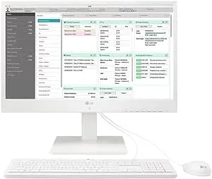 LG  Thin Client for Healthcare 24CN670NK6N AIO 23.8" - Intel Celeron J4105 1.5GHz - 16GB - White - 4GB RAM - Pristine