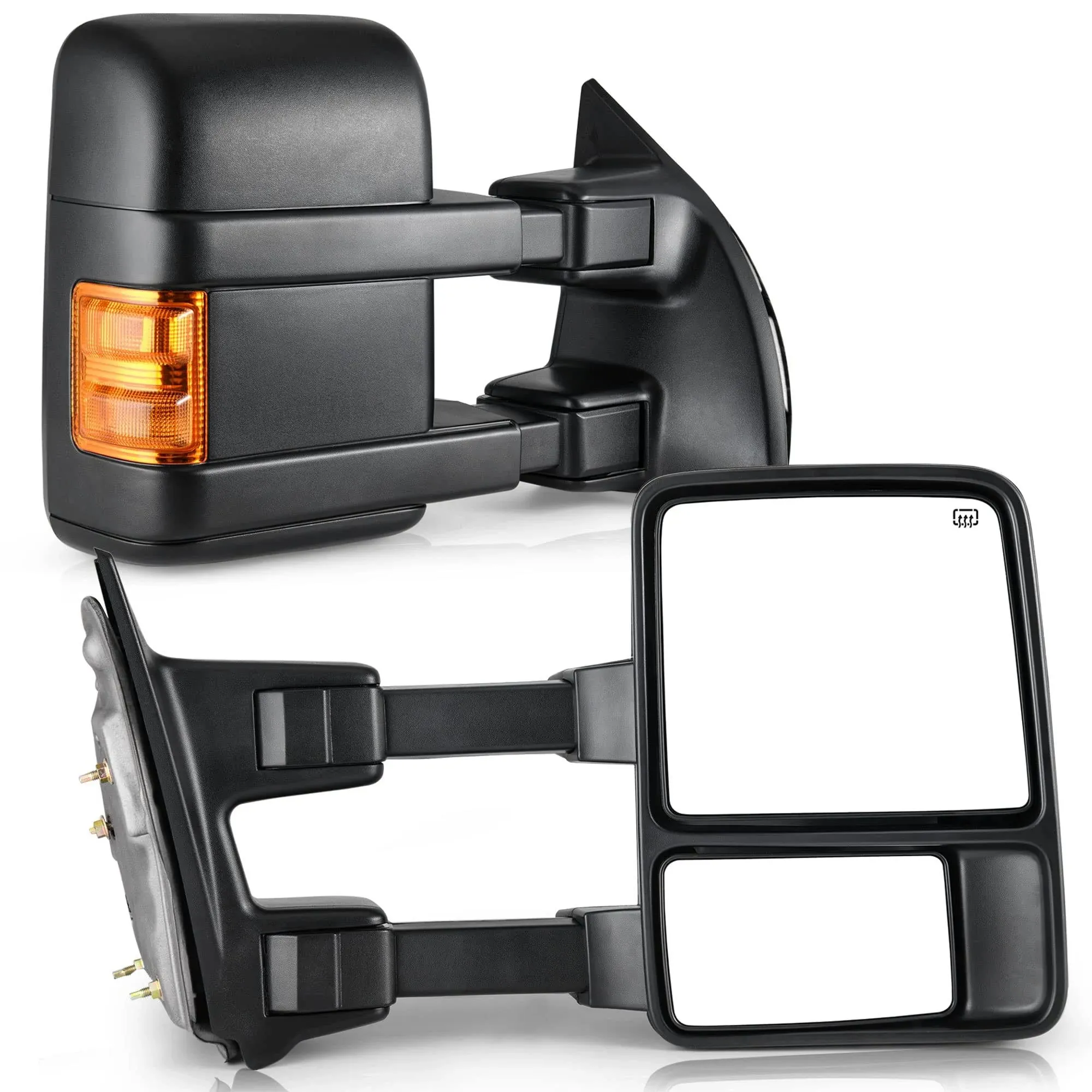 YITAMOTOR Towing Mirrors compatible for 1999-2007 Ford F250 F350 F450 F550 Su...