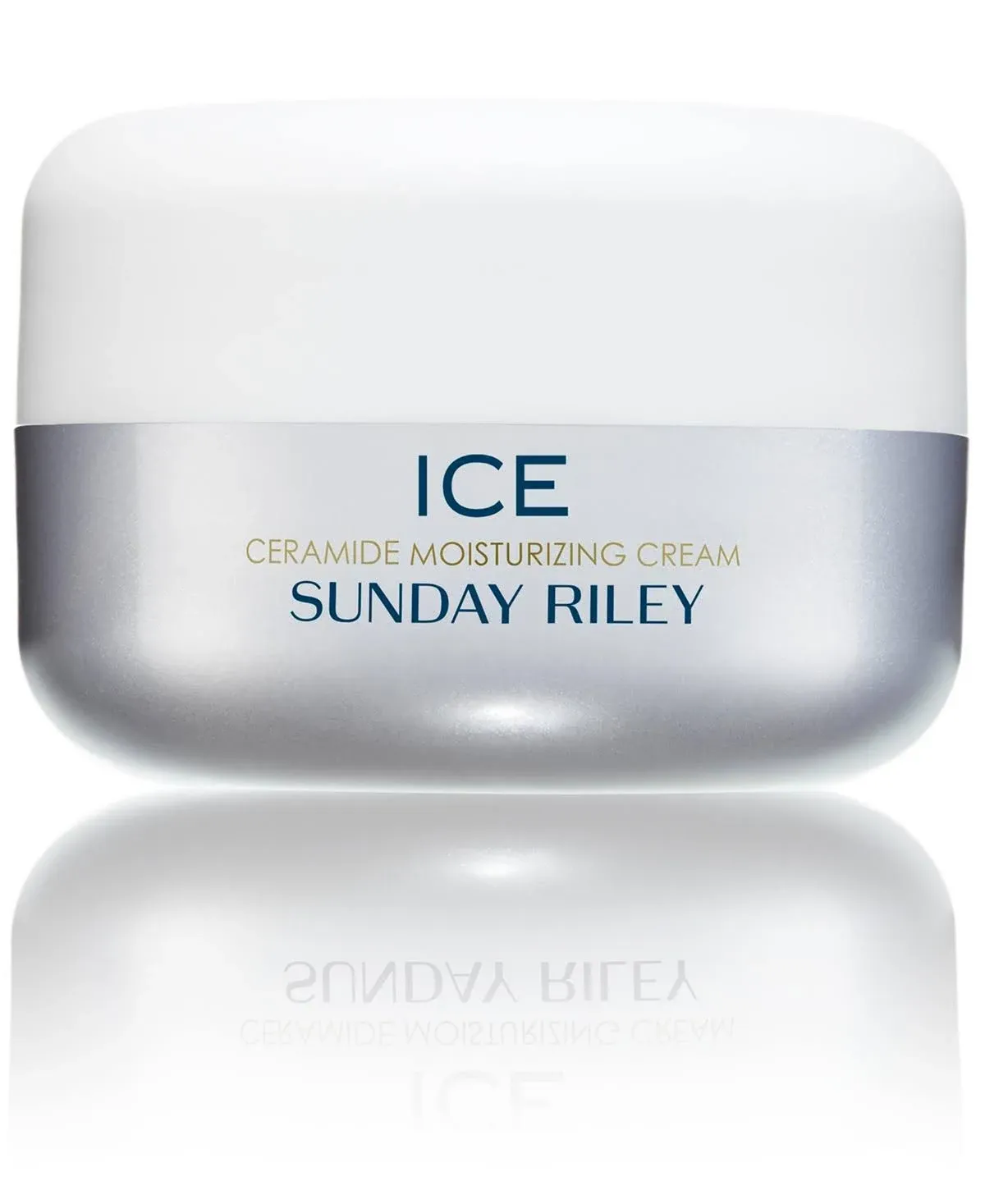 Shop Sunday Riley Ice Ceramide Moisturizing Cream 0.5 Fl Oz-clear