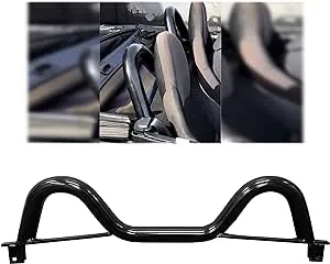 Kojem Stabilize Support Roll Bar Compatible with 1990-2005 Mazda MX-5 Miata (NA/NB) Steel Black