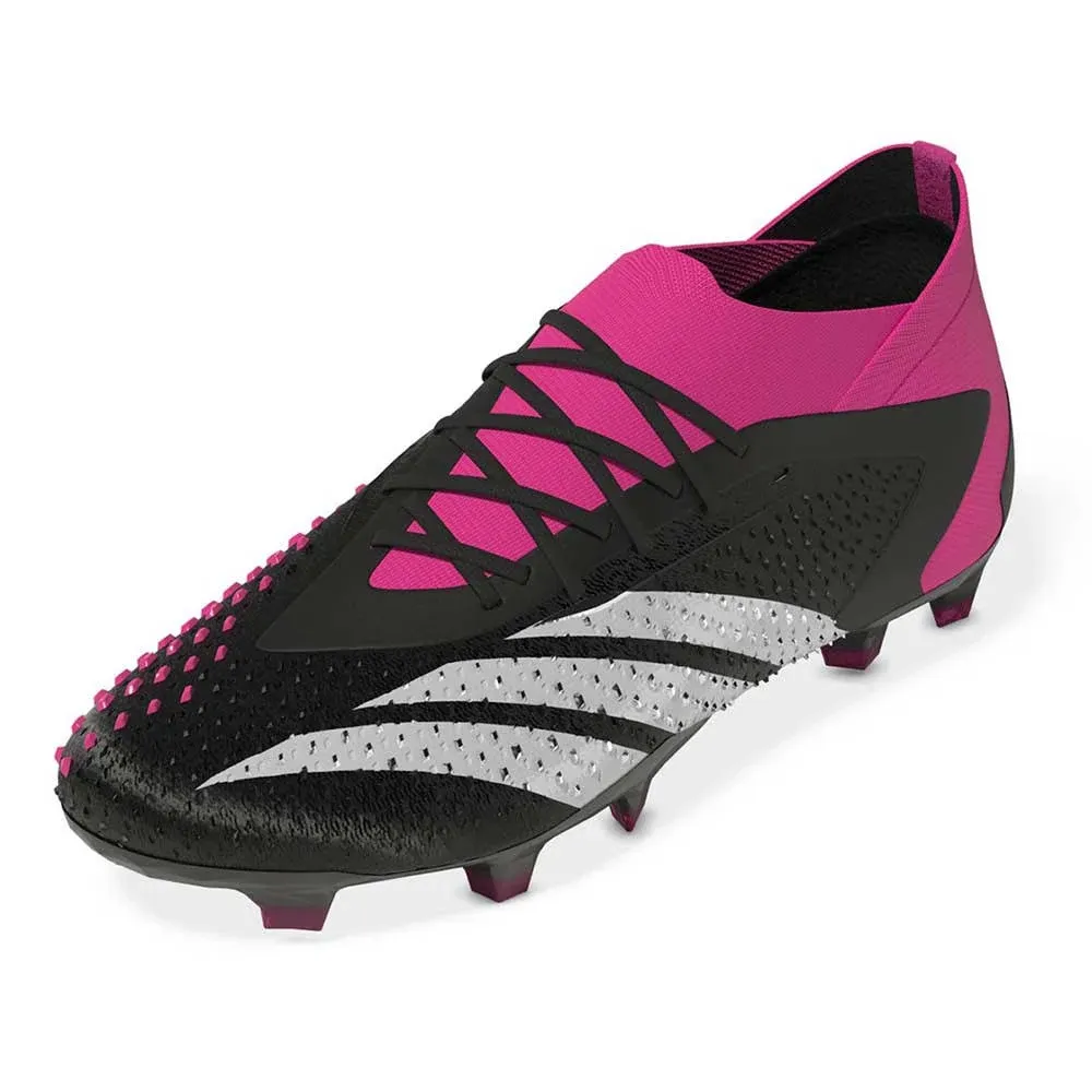 NEW Adidas Predator Accuracy .1 FG Soccer Cleats Black Pink GW4569 Men&#039;s Sz 5