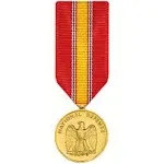 National Defense Service Medal Miniature Anodized, Size: One Size