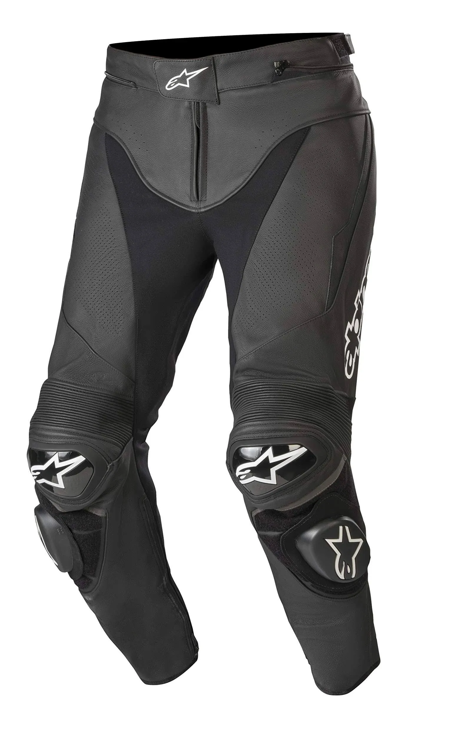 Alpinestars Track V2 Leather Pants (50, Black)