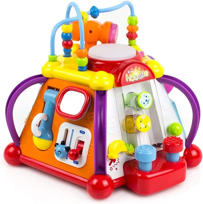 Toysery Toddler Baby Educational Kids Toy Musical Activity Cube Play Center