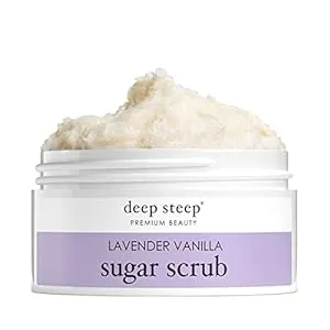 Deep Steep, Sugar Scrub, Lavender - Vanilla, 8 oz (226 g)