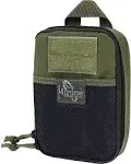 Maxpedition Fatty Zipper Pocket Organizer With 9 Divisions OD Green Nylon- 0261G