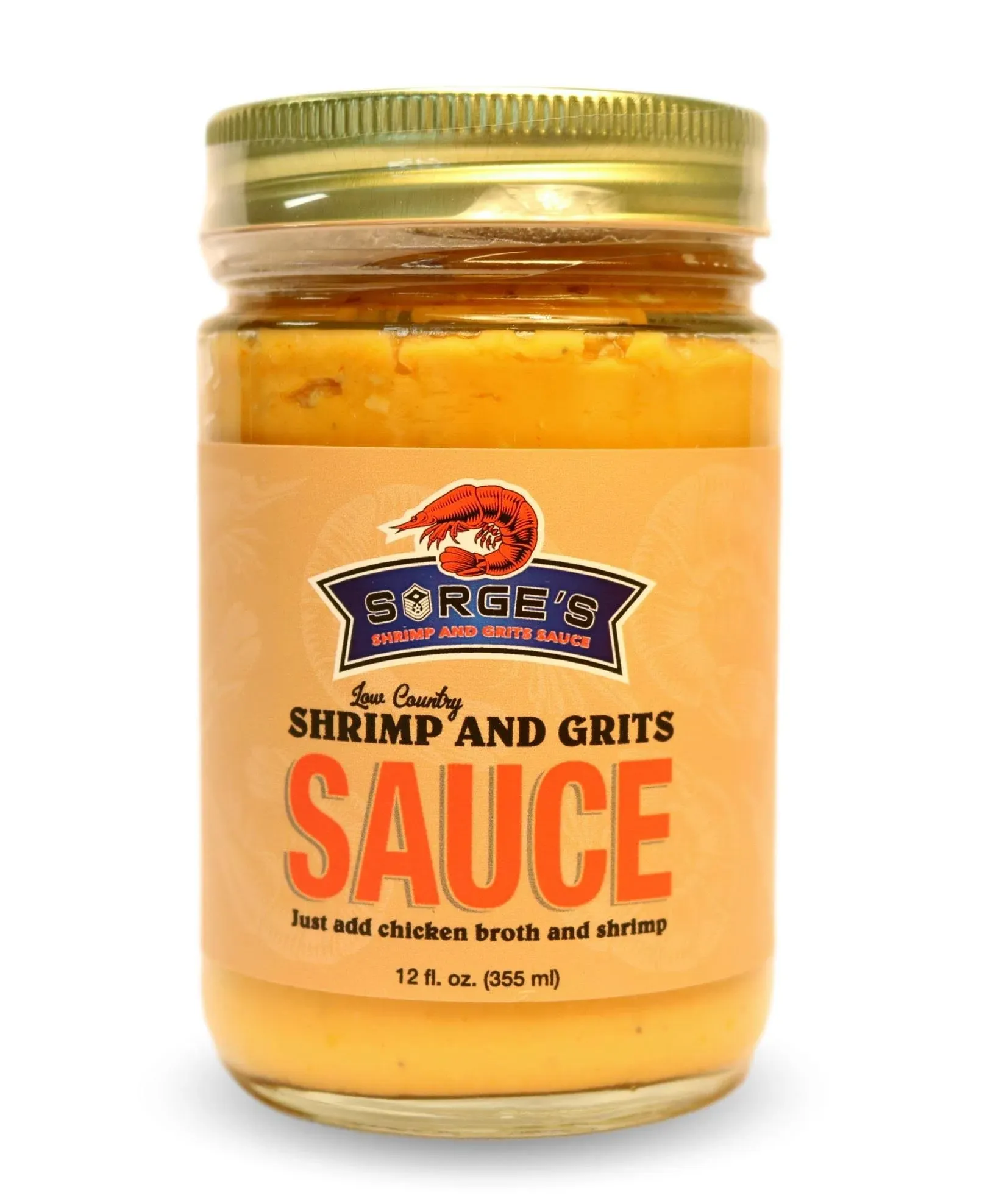 Shrimp and Grits Sauce by Sarges - Restaurant Style Shrimp Grit