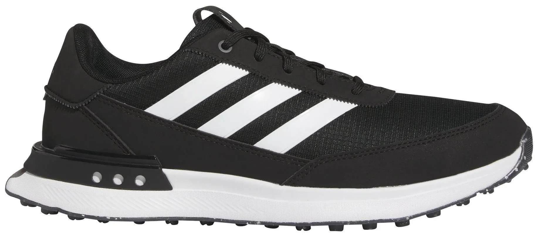 Adidas S2G Spikeless 24 Golf Shoes - Core Black/cloud White/Iron Metallic - 7.5 - Medium