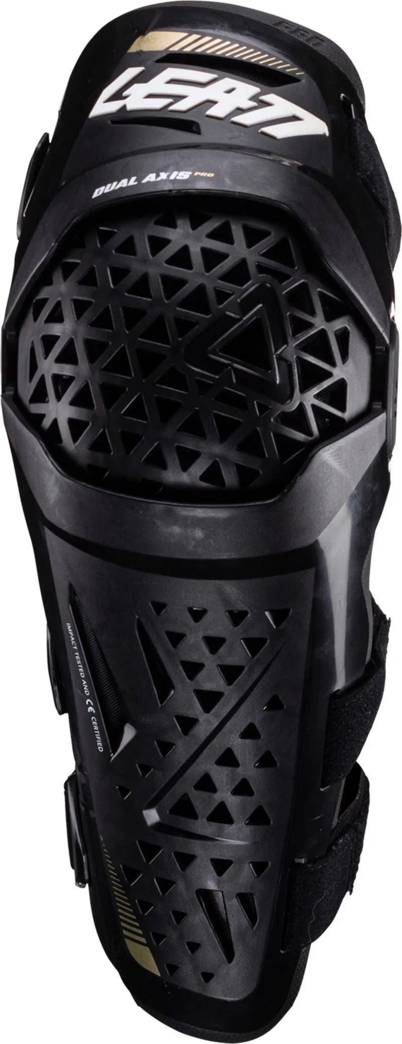 Leatt Pro Dual Axis Knee & Shin Guard- Black