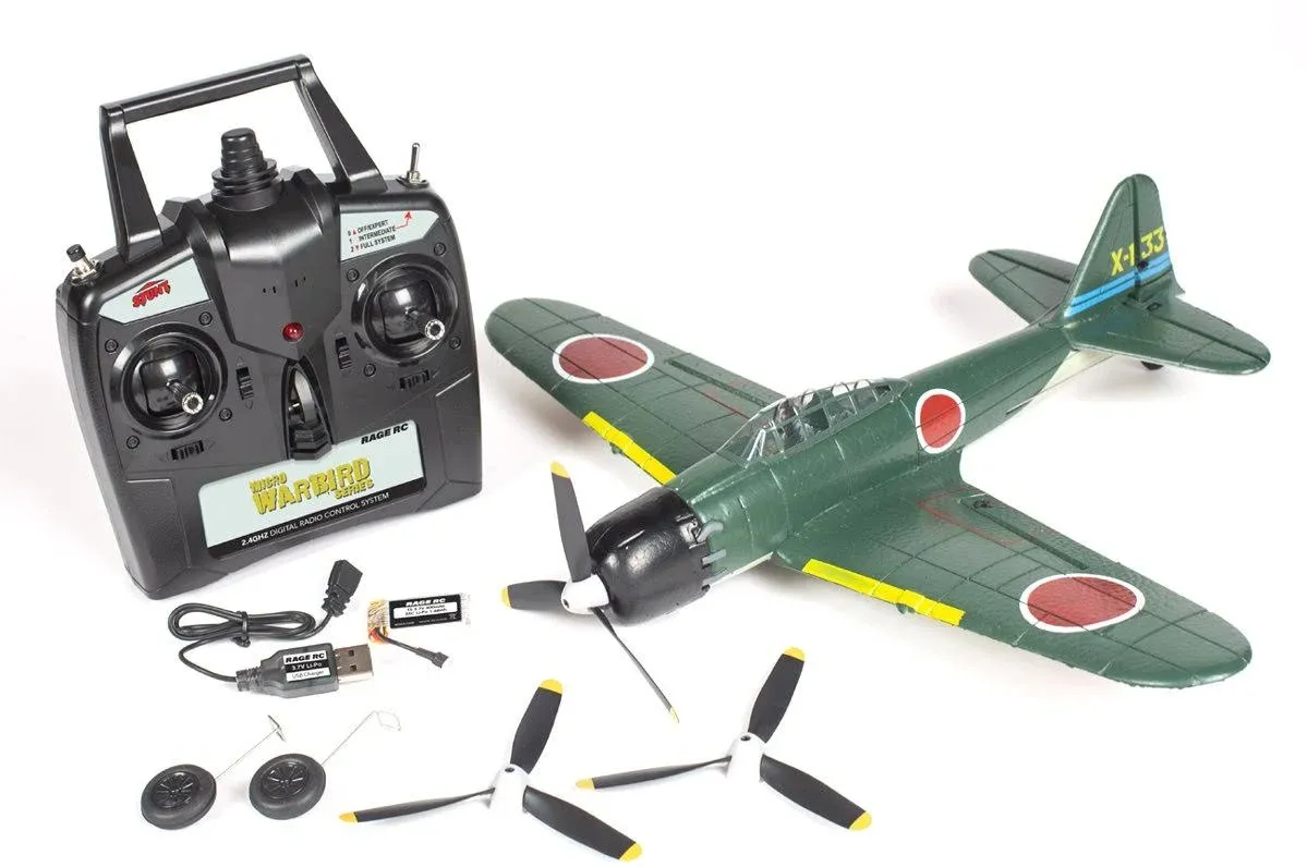 Mitsubishi A6M Zero Micro RTF Airplane w/PASS System