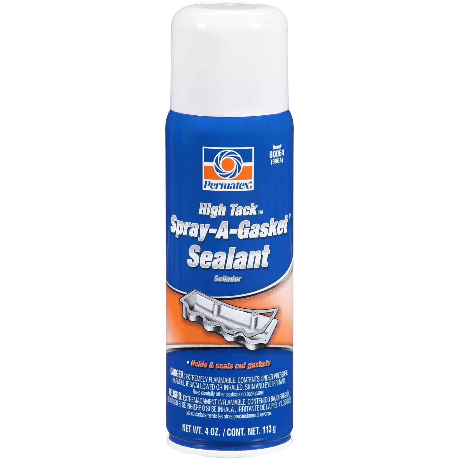 Permatex 80064 High Tack Spray-A-Gasket Sealant, 4 oz. Aerosol Can Pack of 1