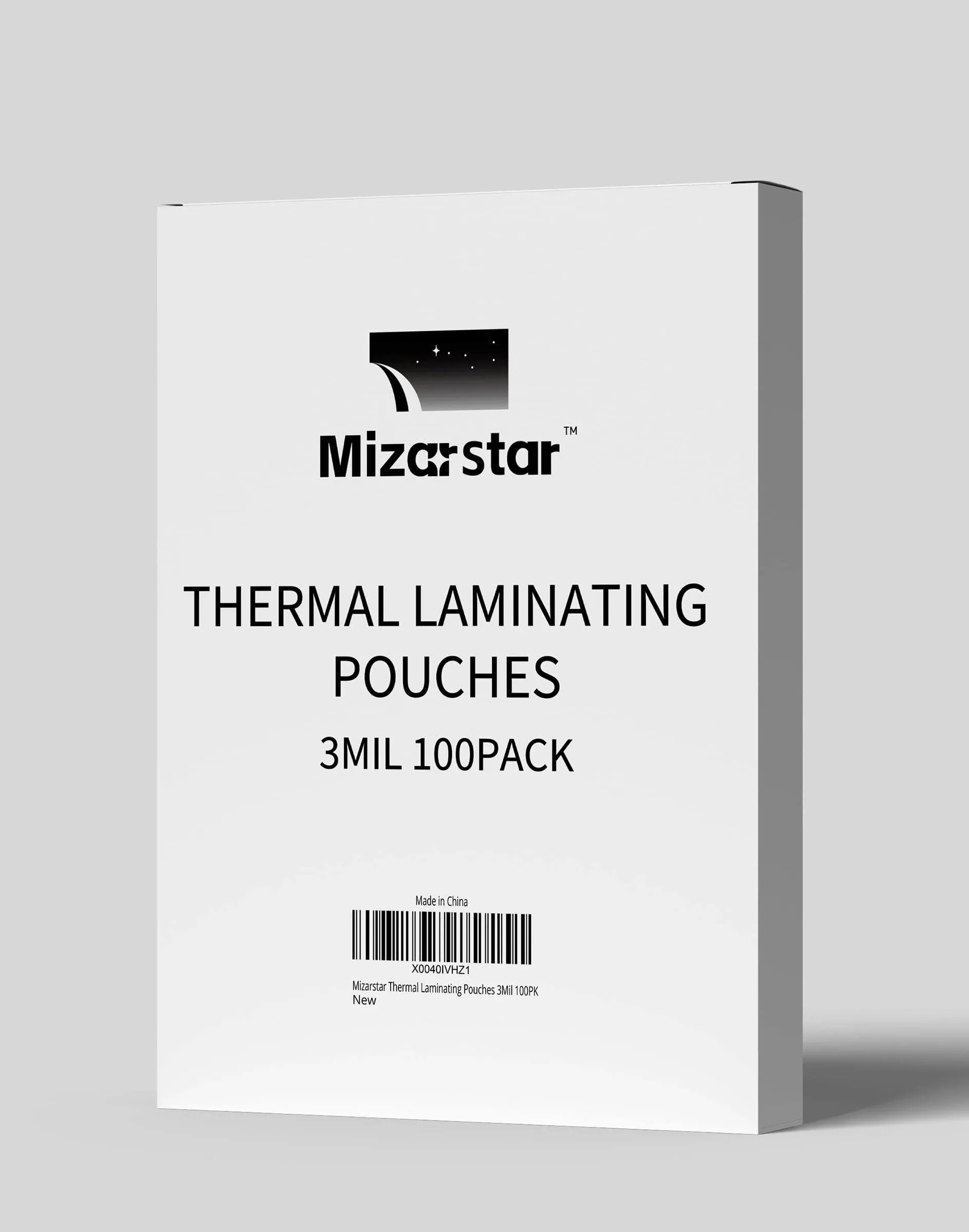 3 Mil Letter Size Thermal Laminator Laminating Pouches 100 Pack - 9 x 11.5 Sheet