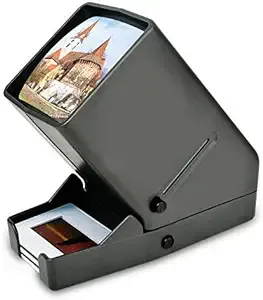 Rybozen 35mm Slide Viewer - Desk Top LED Lighted and Battery Operated