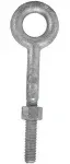 Koch 105130 Forged Eye Bolt with Nut, 1/2 by 8, Galvanized