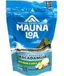 Mauna Loa Premium Hawaiian Roasted Macadamia Nuts, Maui Onion Garlic Flavor, .5 Oz Pouches (Pack of 24)