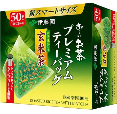 ITOEN Oi Ocha PREMIUM Tea 50 bags Select 3 Flavors Uji Macha Green Genmai Hoji